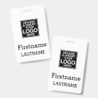 Company Logo with area for First and Last Names