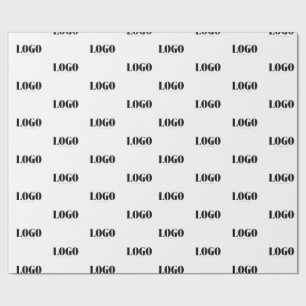 Company Logo Wrapping Paper Branded Giftwrapping 