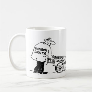 Company Managing Director Window Cleaner Coffee Mug