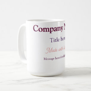 company name title details custom business food re coffee mug