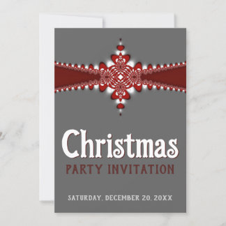 Company Office Stylish Christmas Invitations