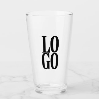 Company or Business Custom Logo Glass