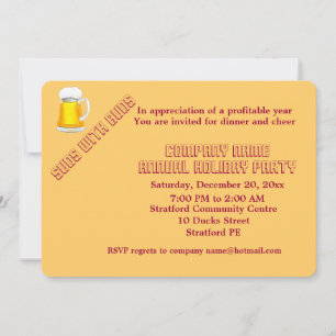 Company party invitation