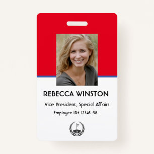 Company Photo ID Security Badge ID Badge