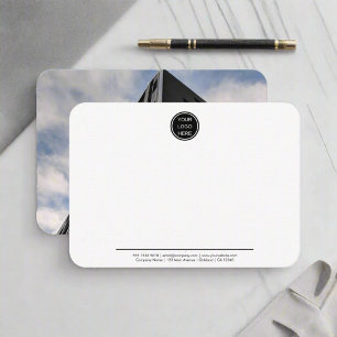Company Photo l Professional Business Logo  Card