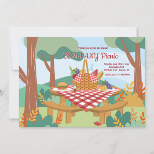 Company Picnic Party Invitation