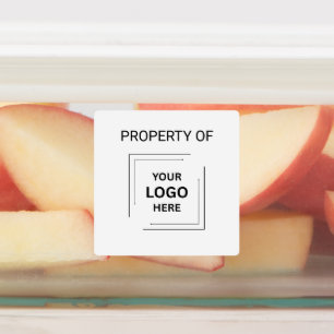 Company Property Logo   Business Asset Laptop 