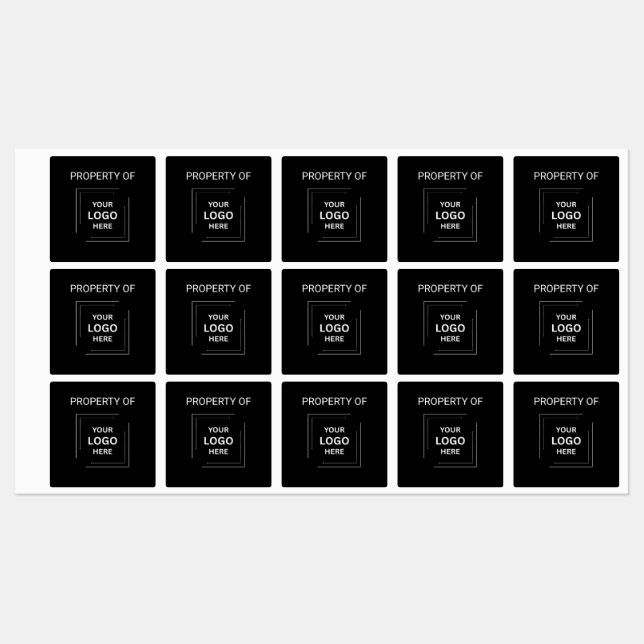 Company Property of Black Logo | Asset  (Sheet)