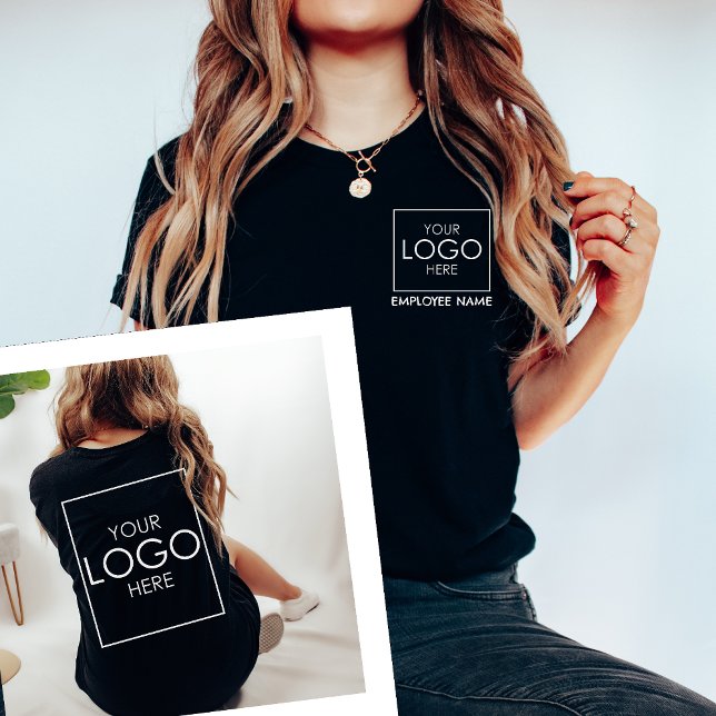 Company Shirts With Logo Custom Employee Name (Creator Uploaded)