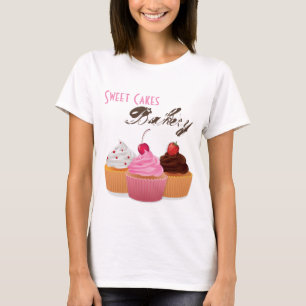 Company T-Shirt Cup Cakes Bakery Sweet Treats
