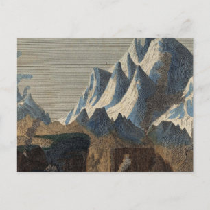 Comparative Height of the Principal Mountains Postcard