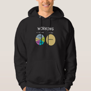 Comparison Working At The Office Vs At Home Hoodie
