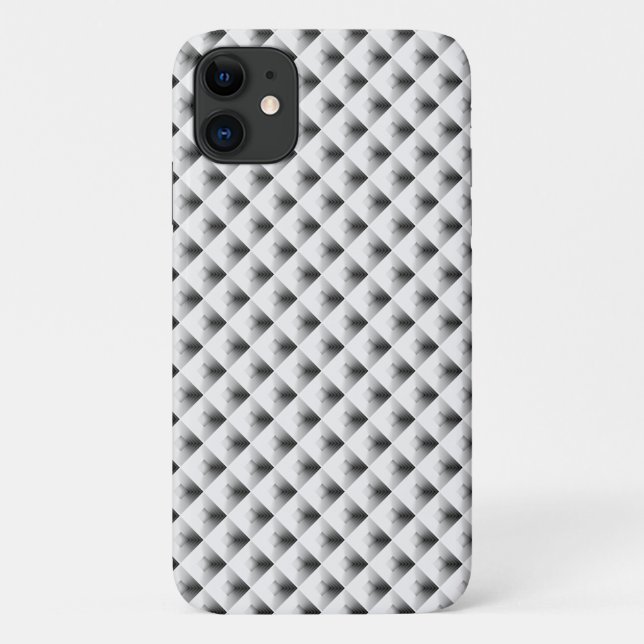 compartment design in Grey Case-Mate iPhone Case (Back)