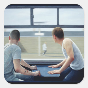 Compartments 2 1979 square sticker