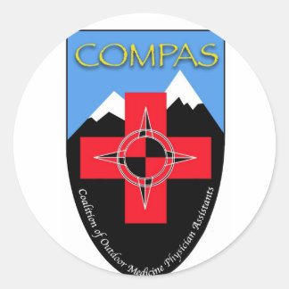 COMPAS Round Sticker