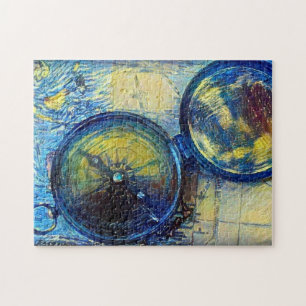 Compass and Map Jigsaw Puzzle