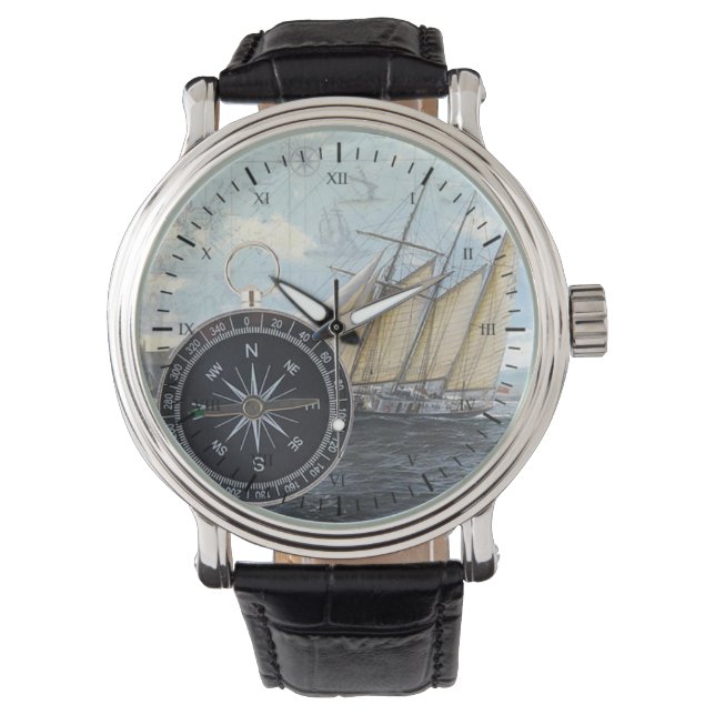 compass and ship watch (Front)