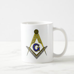 Compass and Square Coffee Mug