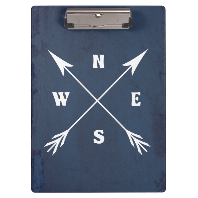 Compass arrows clipboard (Front)