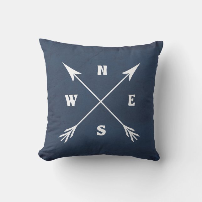 Compass arrows cushion (Front)