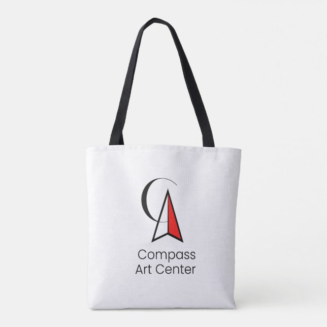Compass Art Centre Tote Bag (Back)