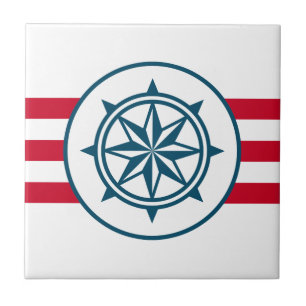 Compass Ceramic Tile