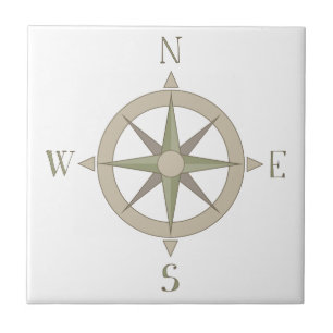 Compass Ceramic Tile