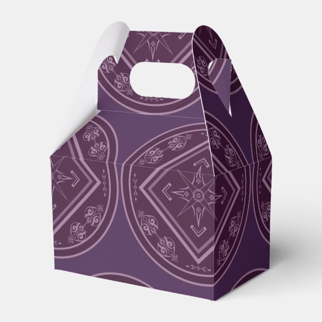 Compass Favour Box (Front Side)