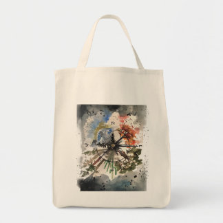 Compass Grocery Tote Bag