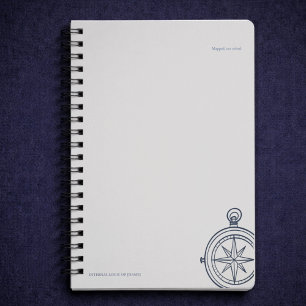 Compass Hard Cover Planner- Midnight Cartographer Planner