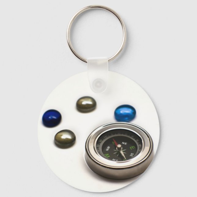 Compass Key Ring (Front)
