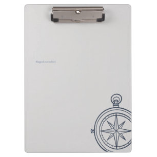 Compass-Midnight Cartographer- Clipboard