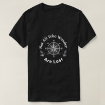 Compass Nautical Quote Not All Who Wander Are Lost