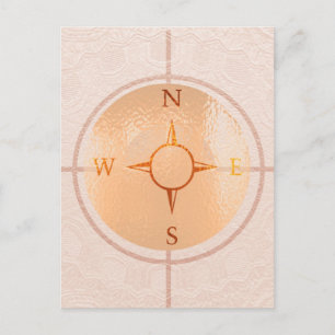 COMPASS NEWS North East West South Postcard