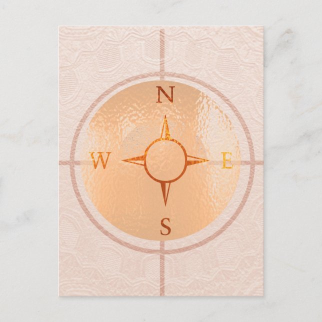 COMPASS NEWS North East West South Postcard (Front)