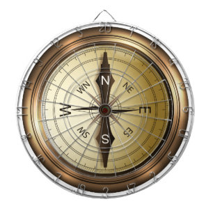 compass north south east wes dartboard