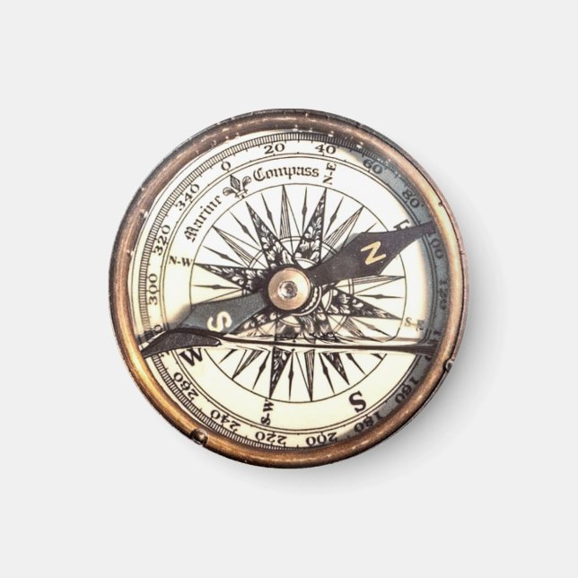 Compass on Water Magnet (Front)