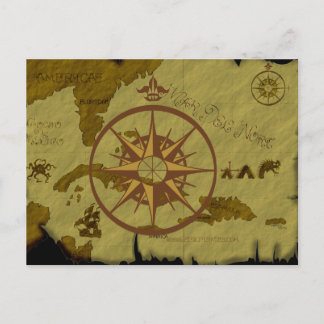 Compass Postcard