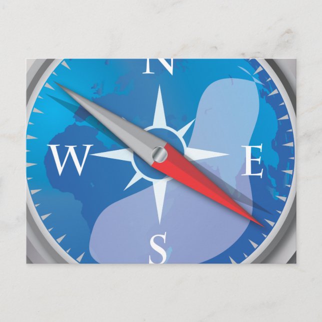 Compass Postcard (Front)