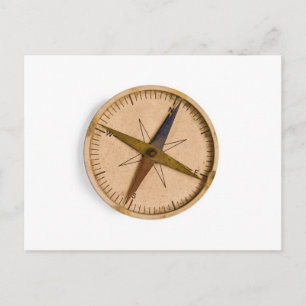 compass postcard