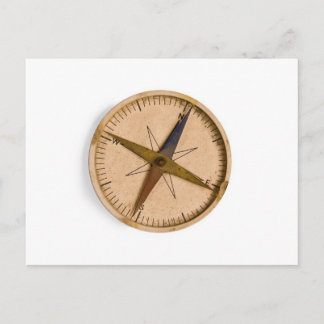 compass postcard