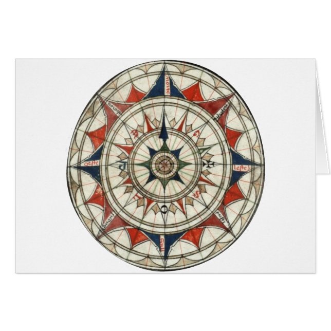 Compass Rose #5 (Front Horizontal)