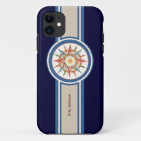 compass rose - add name