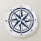 Compass Rose Blue Nautical