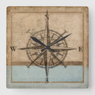 compass rose clock 1,  Copyright Karen J Williams