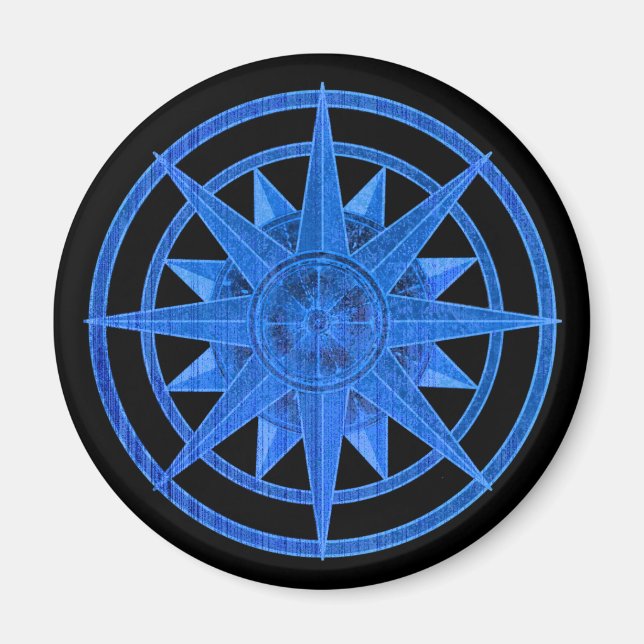 Compass Rose Magnet (Front)