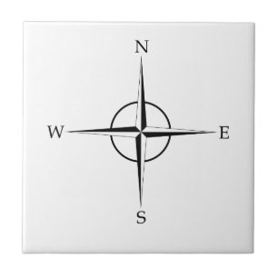 Compass Rose Tile