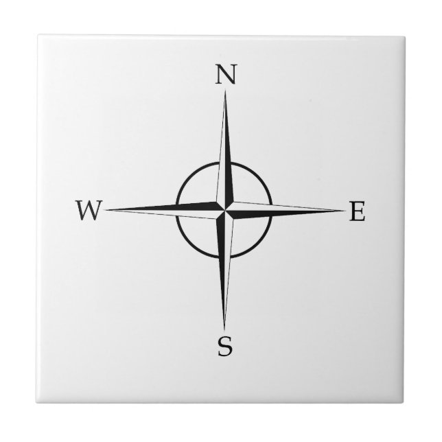 Compass Rose Tile (Front)