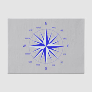 Compass Rose Tissue Paper