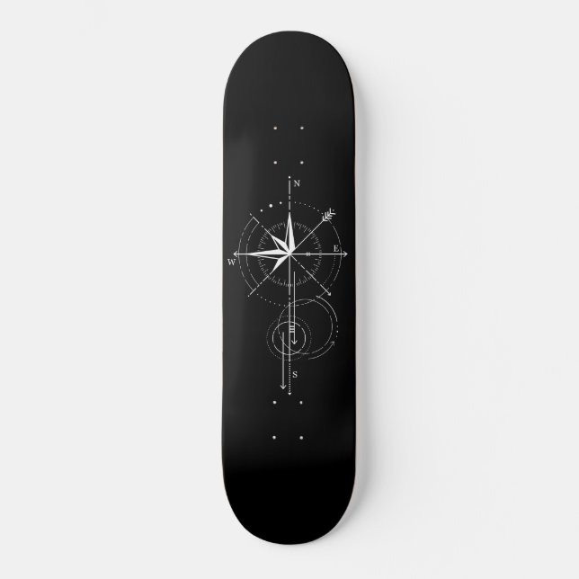 Compass Skateboard (Front)